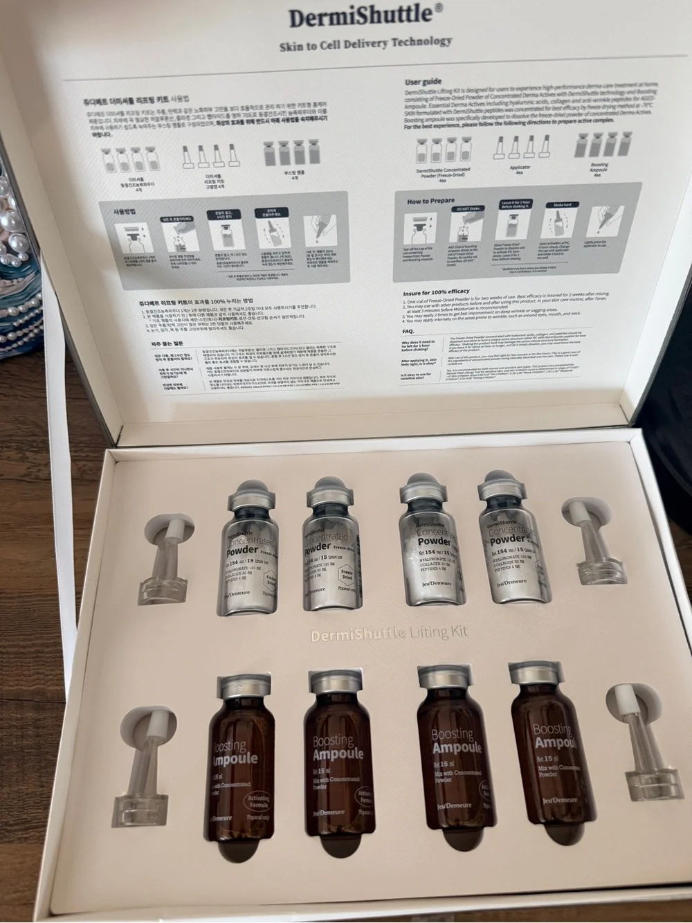 Jeu Demeure DermiShuttle Lifting Kit 8 weeks